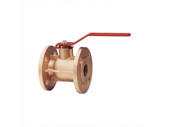 Guidi 2 inch bronze ball valve with flange - pn16 br.d50 - afbeelding 1 van  3