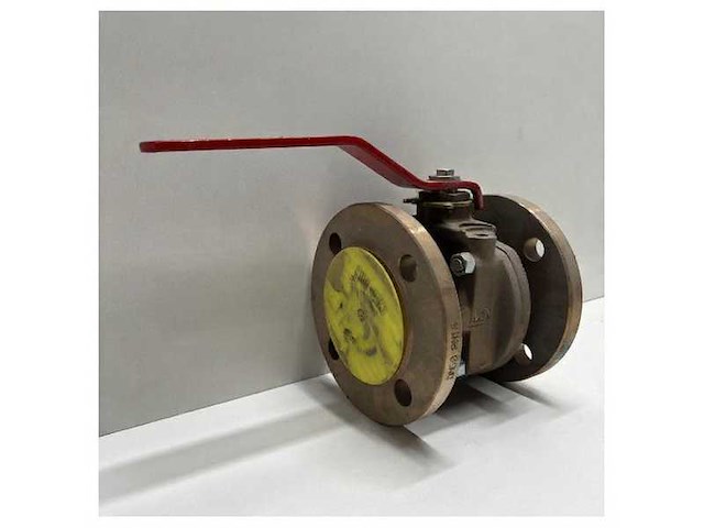 Guidi 2 inch bronze ball valve with flange - pn16 br.d50 - afbeelding 3 van  3