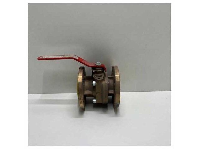 Guidi 2 inch bronze ball valve with flange - pn16 br.d50 - afbeelding 3 van  4