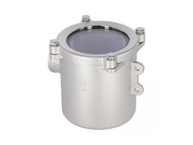 Guidi bronze 4 inch sea water strainer - 1164#220013 - afbeelding 2 van  6