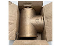 Guidi bronze t-stuk 3 inch - 0130b#200011 - afbeelding 2 van  2