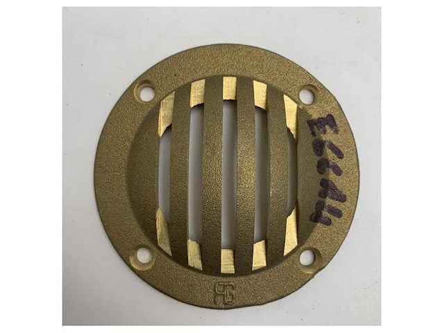 Guidi hoogwaardige ronde messing ventilatiedop 80mm? duurzame maritieme corrosiebestendige afdekking - afbeelding 1 van  2