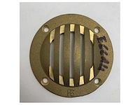 Guidi hoogwaardige ronde messing ventilatiedop 80mm? duurzame maritieme corrosiebestendige afdekking - afbeelding 1 van  2