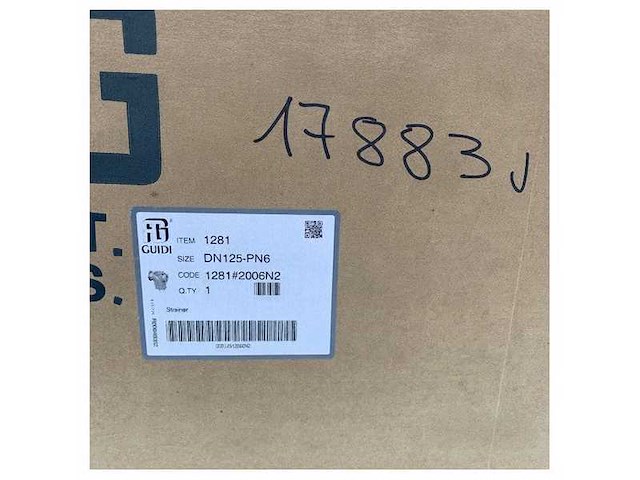 Guidi serie 1281 bronze zeewaterfilter diameter 125 mm - 1281-dn125-pn6 - afbeelding 4 van  5