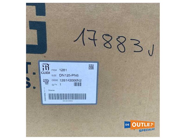 Guidi series 1281 bronze seawater filter diameter 125 mm-1281-dn125-pn6 - afbeelding 4 van  5