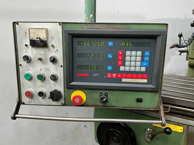 Guilin bauwens - x5746/2 - universal milling machine - 1996 - afbeelding 2 van  13