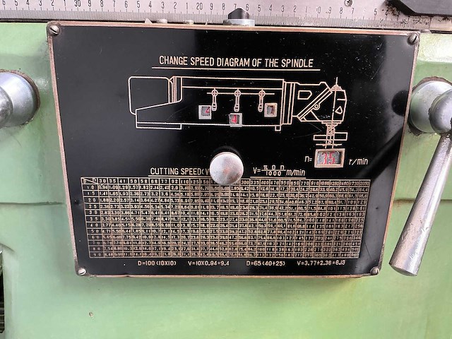 Guilin bauwens - x5746/2 - universal milling machine - 1996 - afbeelding 1 van  2