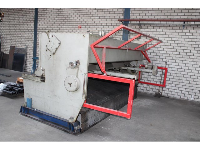Guillotineschaar darley gs3000. bouwjaar 1978. werklengte 3 meter. - afbeelding 2 van  7