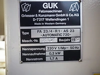 Guk falzmashinen - afbeelding 8 van  8