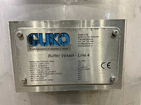 Guko - 2020 - line 4 - rvs buffervat 100 liter - afbeelding 3 van  11