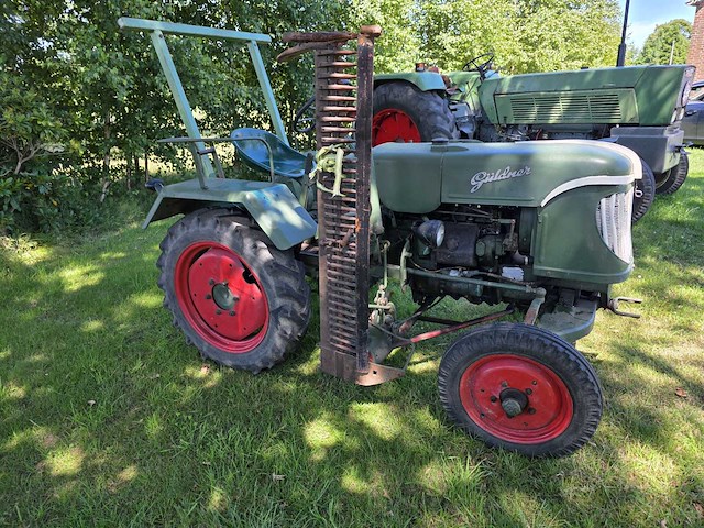 Guldner azk8k oldtimer tractor met maaibalk - afbeelding 4 van  16