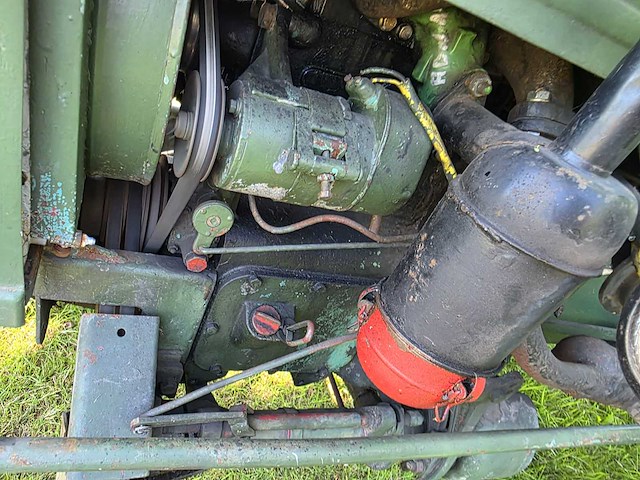 Guldner azk8k oldtimer tractor met maaibalk - afbeelding 7 van  16