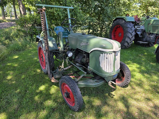 Guldner azk8k oldtimer tractor met maaibalk - afbeelding 11 van  16