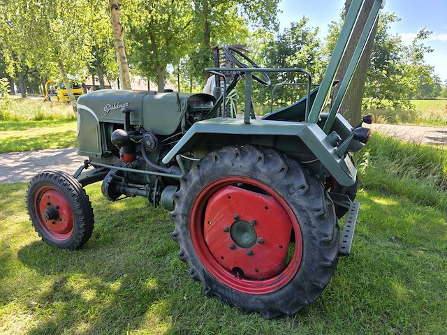 Guldner azk8k oldtimer tractor met maaibalk - afbeelding 14 van  16