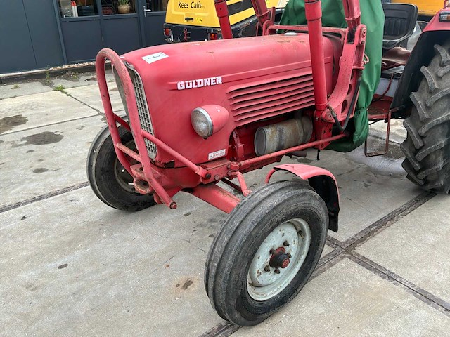 Güldner g45 oldtimer tractor - afbeelding 3 van  3