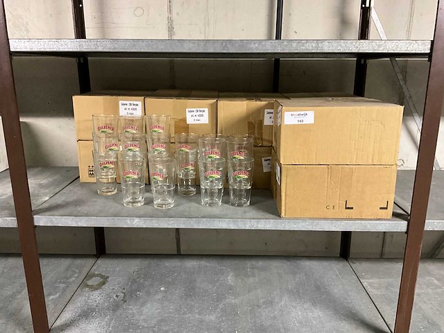 Gulpener bierglazen (140x) - afbeelding 1 van  1