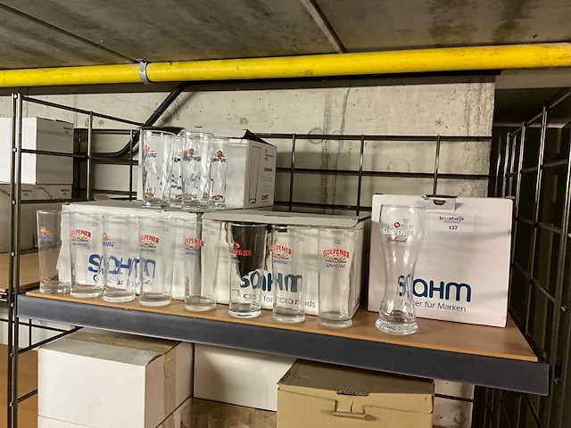 Gulpener bierglazen (65x) - afbeelding 1 van  4