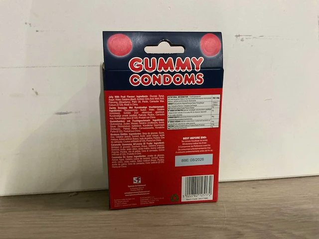 Gummy condoms (1380x) - afbeelding 2 van  3