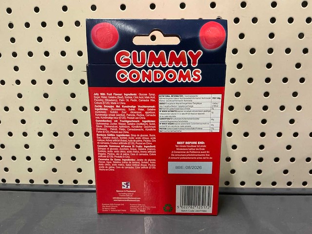 Gummy condooms snoepgoed (48x) - afbeelding 2 van  3