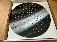 Gun metal 30cm hoofd douche - afbeelding 5 van  5