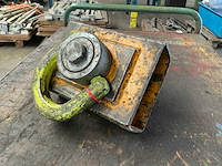 Gunnebo oog schamel voor vorkheftrucklepel - afbeelding 1 van  7