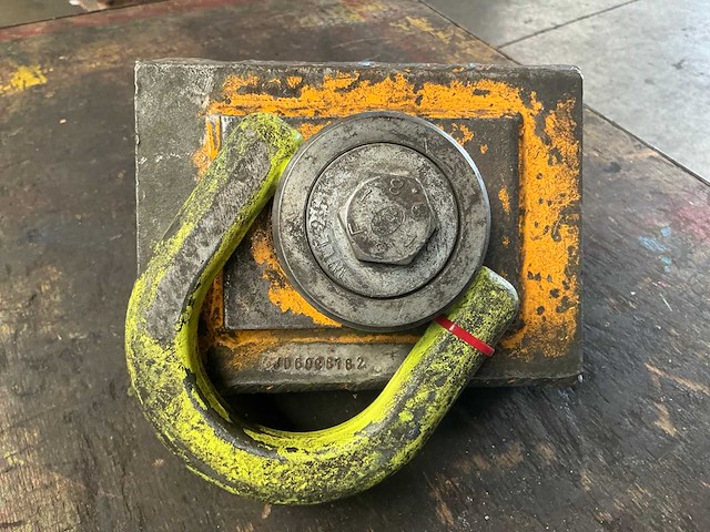 Gunnebo oog schamel voor vorkheftrucklepel - afbeelding 5 van  7