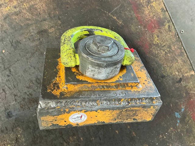 Gunnebo oog schamel voor vorkheftrucklepel - afbeelding 6 van  7