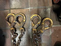 Gunnebo tweesprong hijsketting (3x) - afbeelding 2 van  5