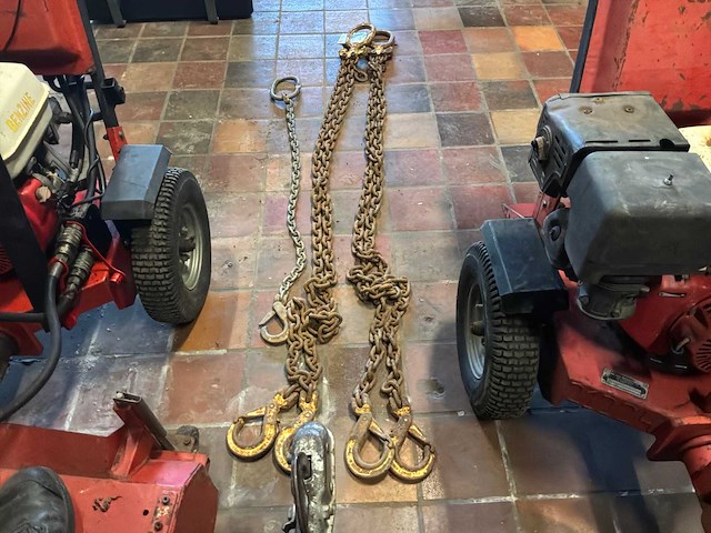 Gunnebo tweesprong hijsketting (3x) - afbeelding 4 van  5