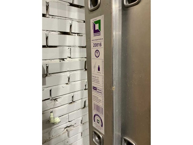 Guntzburger 20816 schuifladder 2x16 - afbeelding 4 van  4