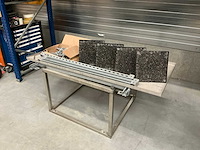 Gus - rvs montageframe met installatierails 85x175 cm - afbeelding 1 van  11
