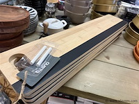 Gusta serveerplank met krijtbord, 24 stuks - afbeelding 2 van  2