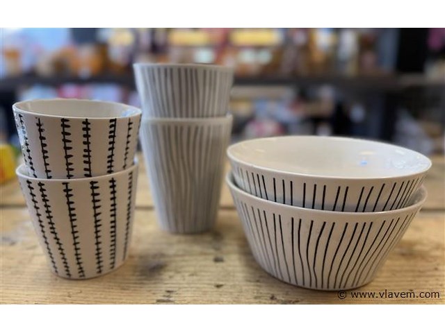 Gusta servies fika, 8 dozen - afbeelding 1 van  2