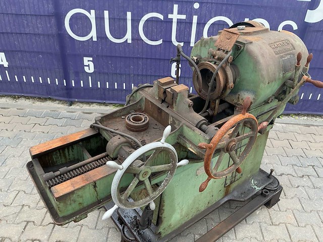 Gustav wagner metaalschaafmachine - afbeelding 9 van  10