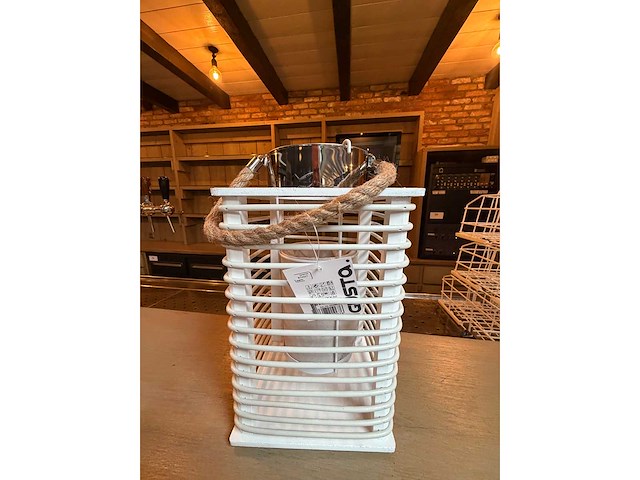 Gusto windlichten - ongebruikt (9x) - afbeelding 2 van  4