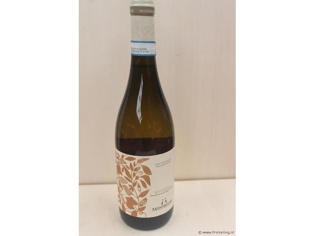 Gustoza vino biologico witte wijn - 75 cl - winkelverkoopprijs € 9.95 - afbeelding 1 van  3