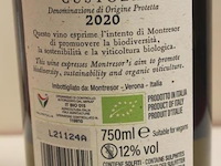 Gustoza vino biologico witte wijn - 75 cl - winkelverkoopprijs € 9.95 - afbeelding 3 van  3