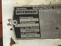 Gutbrod puma600 borstelmachine - afbeelding 5 van  13