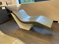 Guy sarlemijn design dormeuse long sage wasunit - afbeelding 2 van  8