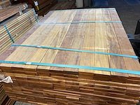 Guyana ipé - plank geschaafd - 1250-1850x90x25mm (129x)