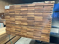 Guyana ipé - plank geschaafd - 1850x140x25mm (67x) - afbeelding 3 van  3