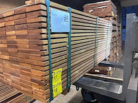 Guyana ipé - plank geschaafd - 1850x140x25mm (68x) - afbeelding 2 van  3