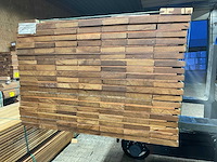 Guyana ipé - plank geschaafd - 1850x140x25mm (68x) - afbeelding 3 van  3