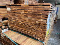 Guyana ipé - plank geschaafd - 2450x90x25mm (108x) - afbeelding 3 van  3