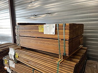 Guyana ipé buitenparket 1250x145x21mm (120x) - afbeelding 2 van  3