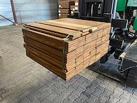 Guyana ipé buitenparket 950x145x21mm (152x) - afbeelding 2 van  3