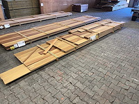Guyana ipé country grade planken geschaafd 2500-5500x190x18mm (35x) - afbeelding 2 van  3