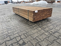 Guyana ipé country grade planken geschaafd 4000x90x18mm (76x) - afbeelding 2 van  4