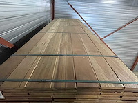 Guyana ipé country grade planken geschaafd 4500x140x18mm (62x) - afbeelding 1 van  1