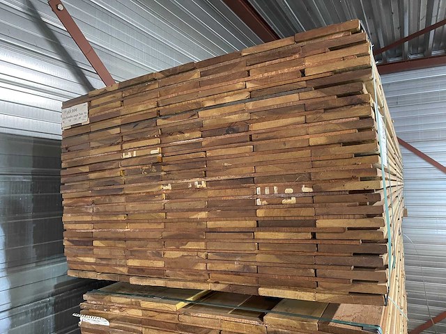 Guyana ipé country grade planken geschaafd 5000-5500x140x18mm (44x) - afbeelding 3 van  4
